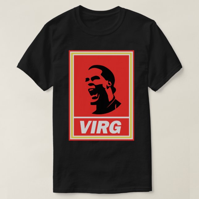 Van Dijk   Liverpool FC   Virgil Van Dijk Classic  T-Shirt (Design Front)