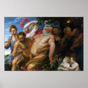 Van Dyck - Drunken Silenus Poster