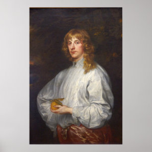 Van Dyck - James Stuart Louvre Poster