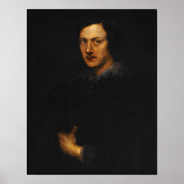Van Dyck - Portrait Of A Genoese Nobleman Poster (Front)