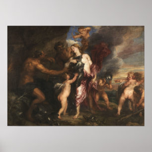 Van Dyck - Thetis Receives New Armour For Achille… Poster