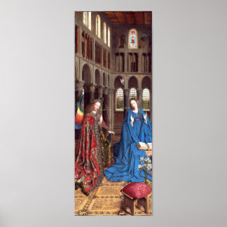 Van Eyck: The Annunciation Poster