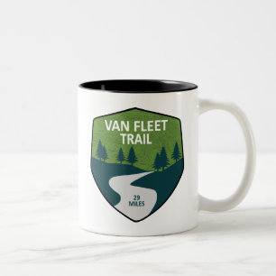 Van Fleet Trail Florida Two-Tone Coffee Mug
