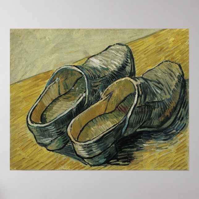 Van Gogh - A Pair Of Leather Clogs Poster (Front)