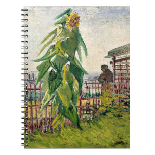 Van Gogh - Allotment with Sunflower Notebook