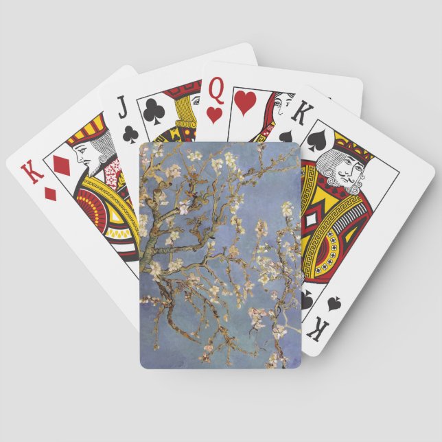 Van Gogh Almond Blossom Playing Cards (Back)