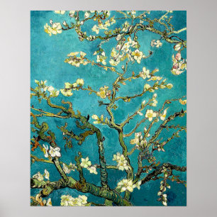 Van Gogh Almond Blossoms Classic Impressionism Poster