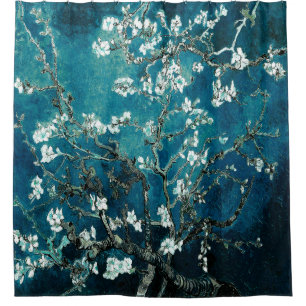 Van Gogh Almond Blossoms : Dark Teal