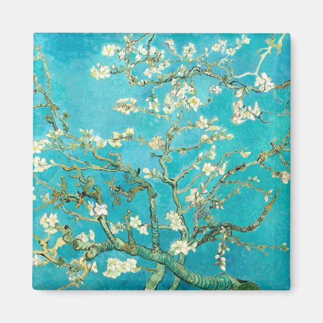 VAN GOGH Almond Blossoms Magnet (Front)