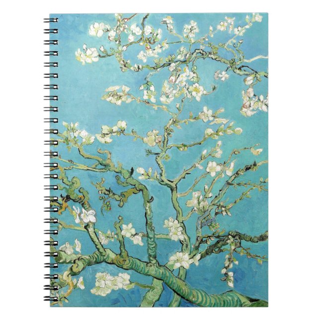 Van Gogh Almond Blossoms Notebook (Front)