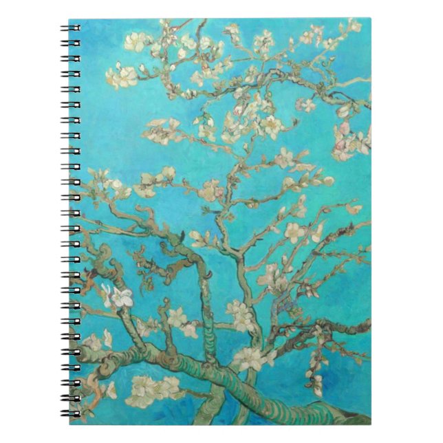 Van Gogh Almond Blossoms Notebook (Front)