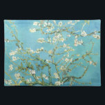 Van Gogh Almond Blossoms Placemat<br><div class="desc">Artist: Vincent Van Gogh
Title: Almond Blossoms
altered colour by 2sweet4wordsDesigns
vincent van gogh, van gogh, almond blossoms, teal, flowers , floral, spring, sophisticated, decor</div>