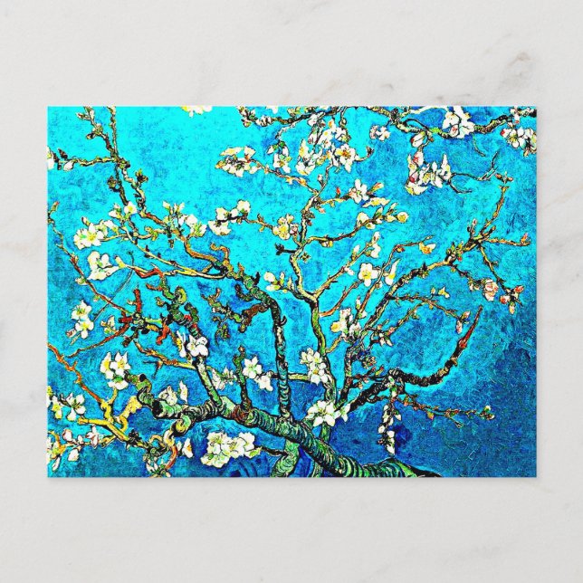 Van Gogh - Almond Blossoms Postcard (Front)