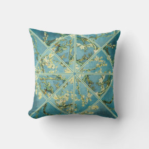 Van Gogh Almond Tree Coussin fracturé