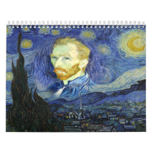 Van gogh art calendar