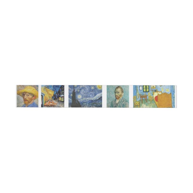Van Gogh Art Wraparound Address Label (Individual)