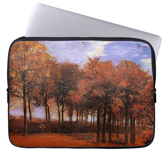 Van Gogh - Autumn Landscape Laptop Sleeve (Front)
