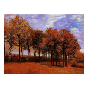 Van Gogh - Autumn Landscape, Poster