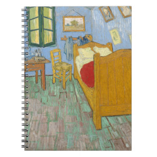 Van Gogh Bedroom in Arles - Classic Yellow & Blue Notebook