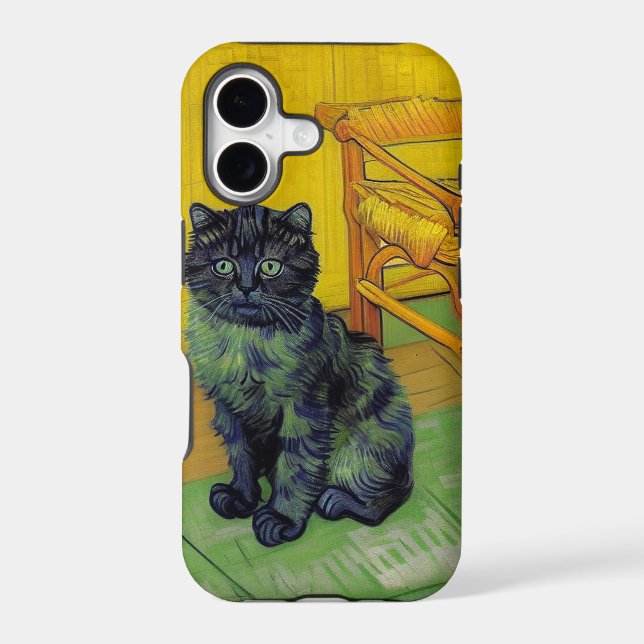 Van Gogh Black Cat (Back)