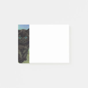 Van Gogh Black Cat Yellow Flowers Post-it Notes