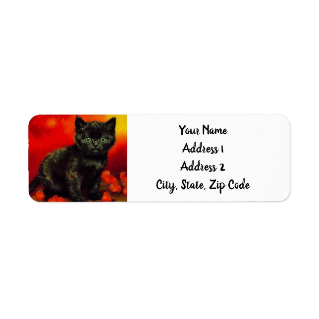 Van Gogh Black Kitten (Front)