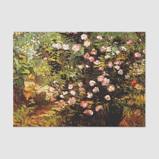 Van Gogh - Blooming Rose Bush Tissue Paper (Front)