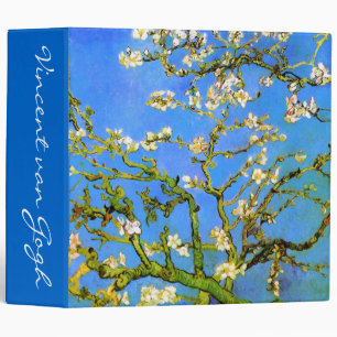 Van Gogh: Blossoming Almond Tree Branches Binder