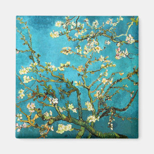 Van Gogh Blossoming Almond Tree (F671) Fine Art Magnet