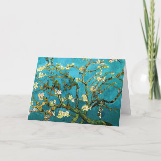 Van Gogh Blossoming Almond Tree Fine Art Card