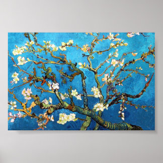 Van Gogh Blossoming Almond Tree Fine Art Poster