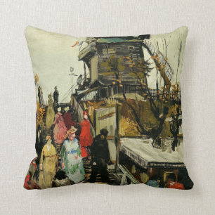 Van Gogh - Blute-Fin Mill Throw Pillow