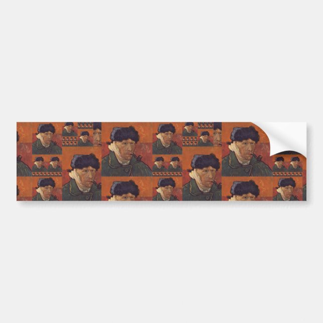 van gogh bumper sticker (Front)