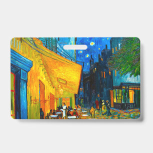 Van Gogh Café Terrace at Night Badge