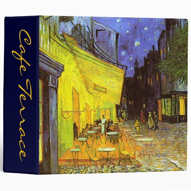 Van Gogh: Cafe Terrace at Night Binder (Front/Spine)