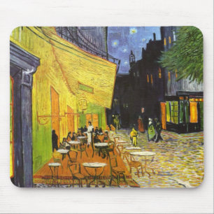 Van Gogh Cafe Terrace at Night Mouse Pad