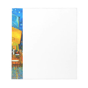 Van Gogh Café Terrace at Night Notepad
