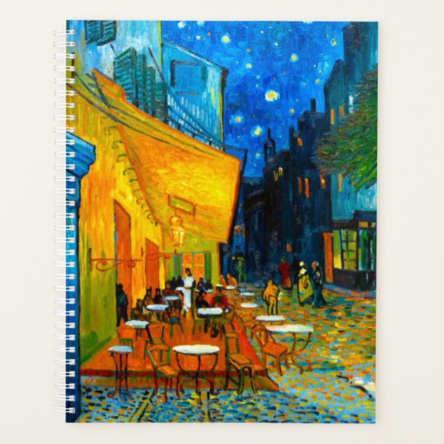 Van Gogh Café Terrace at Night Planner (Front)