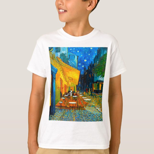 Van Gogh Café Terrace at Night T-Shirt (Front)