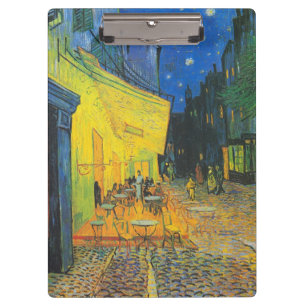 Van Gogh Cafe Terrace French Street Scene Clipboard