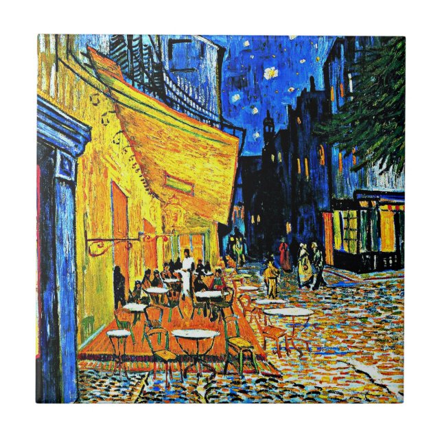 Van Gogh - Cafe Terrace Tile (Front)