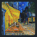 Van Gogh - Cafe Terrace Trivet<br><div class="desc">Cafe Terrace, famous painting by Vincent van Gogh</div>