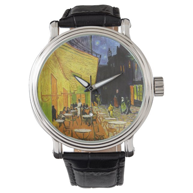 Van Gogh cafe terrace Watch (Front)