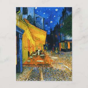 Van Gogh Café Terrasse Carte postale