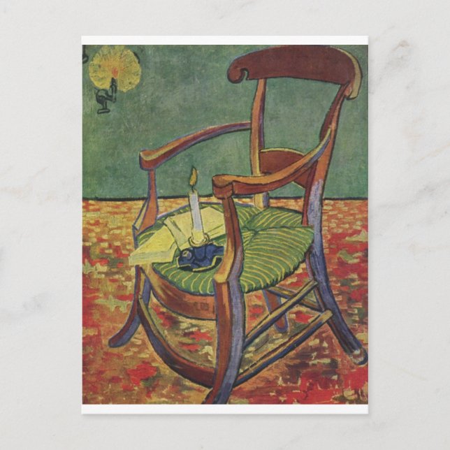 Van Gogh Candle Postcard (Front)
