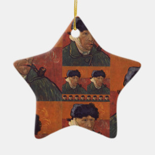 van gogh ceramic ornament