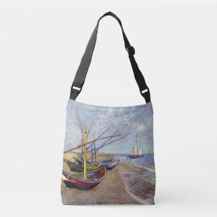 Van Gogh Collection Fishing Boats Crossbody Bag