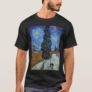 van gogh  country road in provence by night  van g T-Shirt