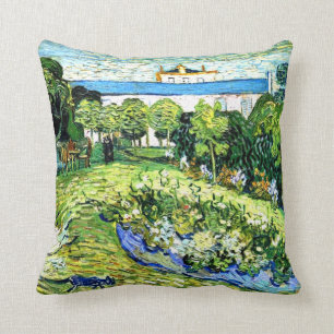 Van Gogh - Daubigny's Garden Throw Pillow
