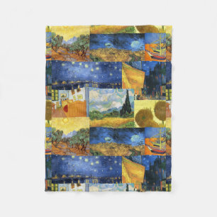 Van Gogh Dream Paintings Art Fleece Blanket